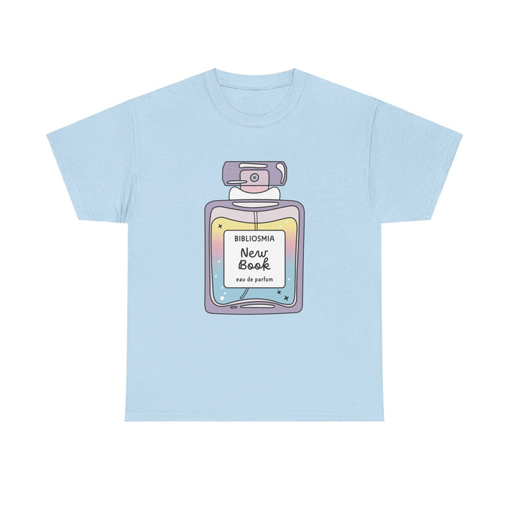 Slow Burn Publishing T-Shirt Light Blue / S Bibliosmia - Unisex Heavy Cotton Tee