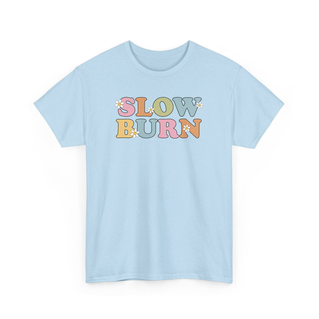 Slow Burn Publishing T-Shirt Light Blue / S Slow Burn - Unisex Heavy Cotton Tee