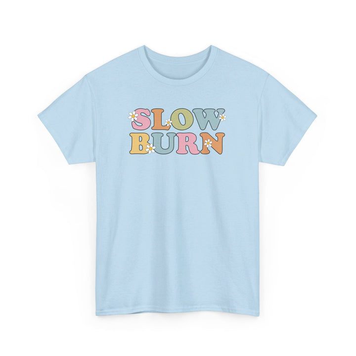 Slow Burn Publishing T-Shirt Light Blue / S Slow Burn - Unisex Heavy Cotton Tee