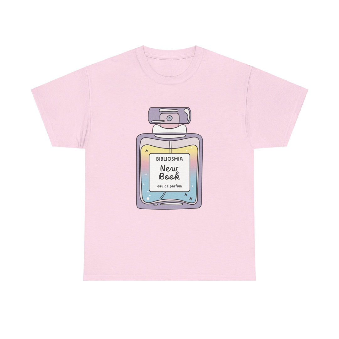 Slow Burn Publishing T-Shirt Light Pink / S Bibliosmia - Unisex Heavy Cotton Tee