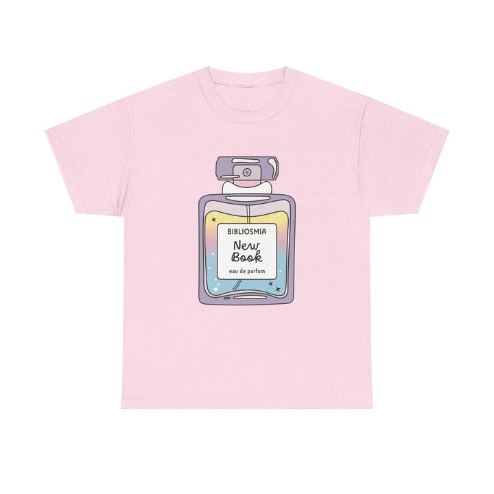 Slow Burn Publishing T-Shirt Light Pink / S Bibliosmia - Unisex Heavy Cotton Tee