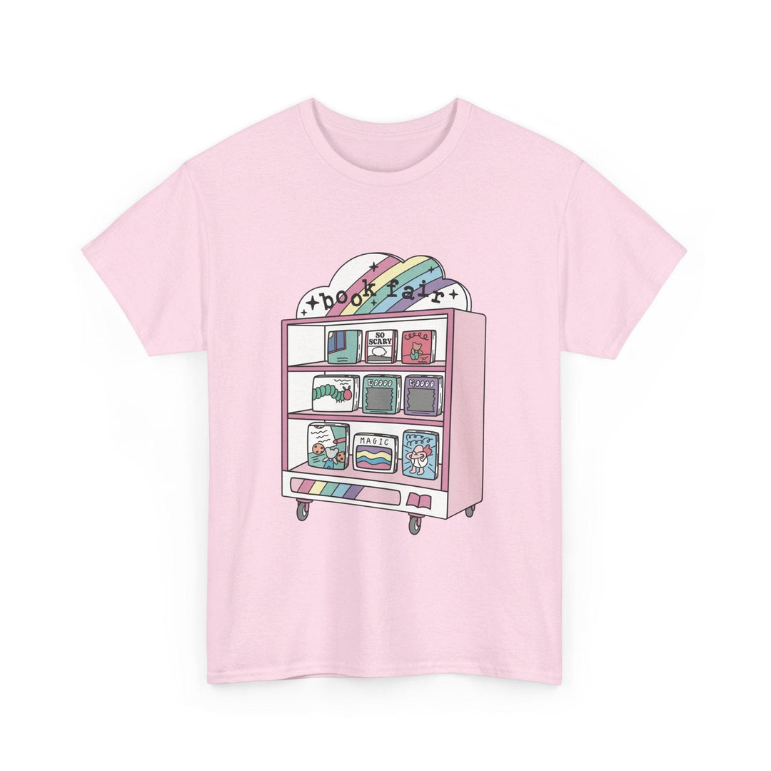 Slow Burn Publishing T-Shirt Light Pink / S Bookfair - Unisex Heavy Cotton Tee