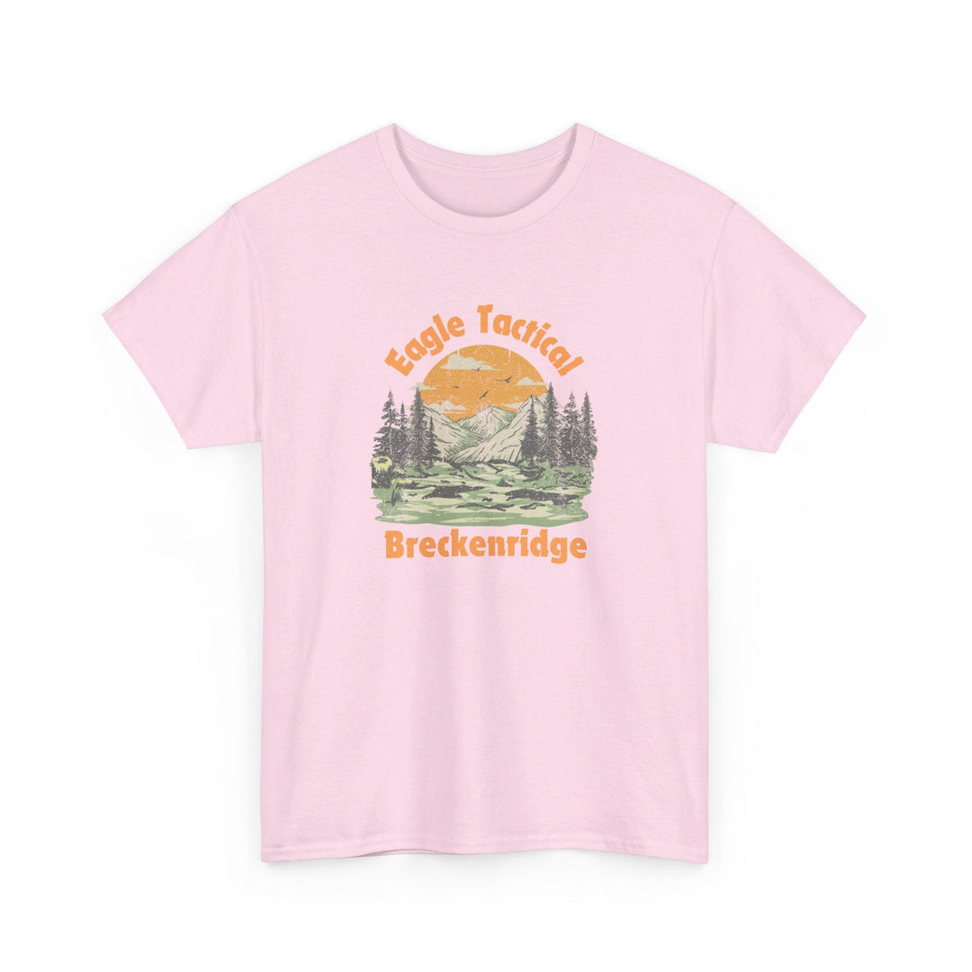 Slow Burn Publishing T-Shirt Light Pink / S Eagle Tactical Breckenridge Sunrise/Sunset - Unisex Heavy Cotton Tee