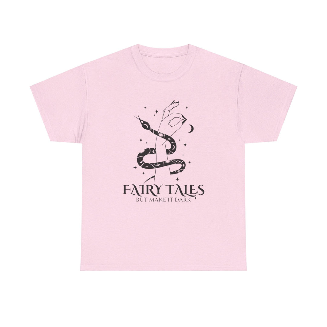 Slow Burn Publishing T-Shirt Light Pink / S Fairy Tales but make it Dark - Unisex Heavy Cotton Tee