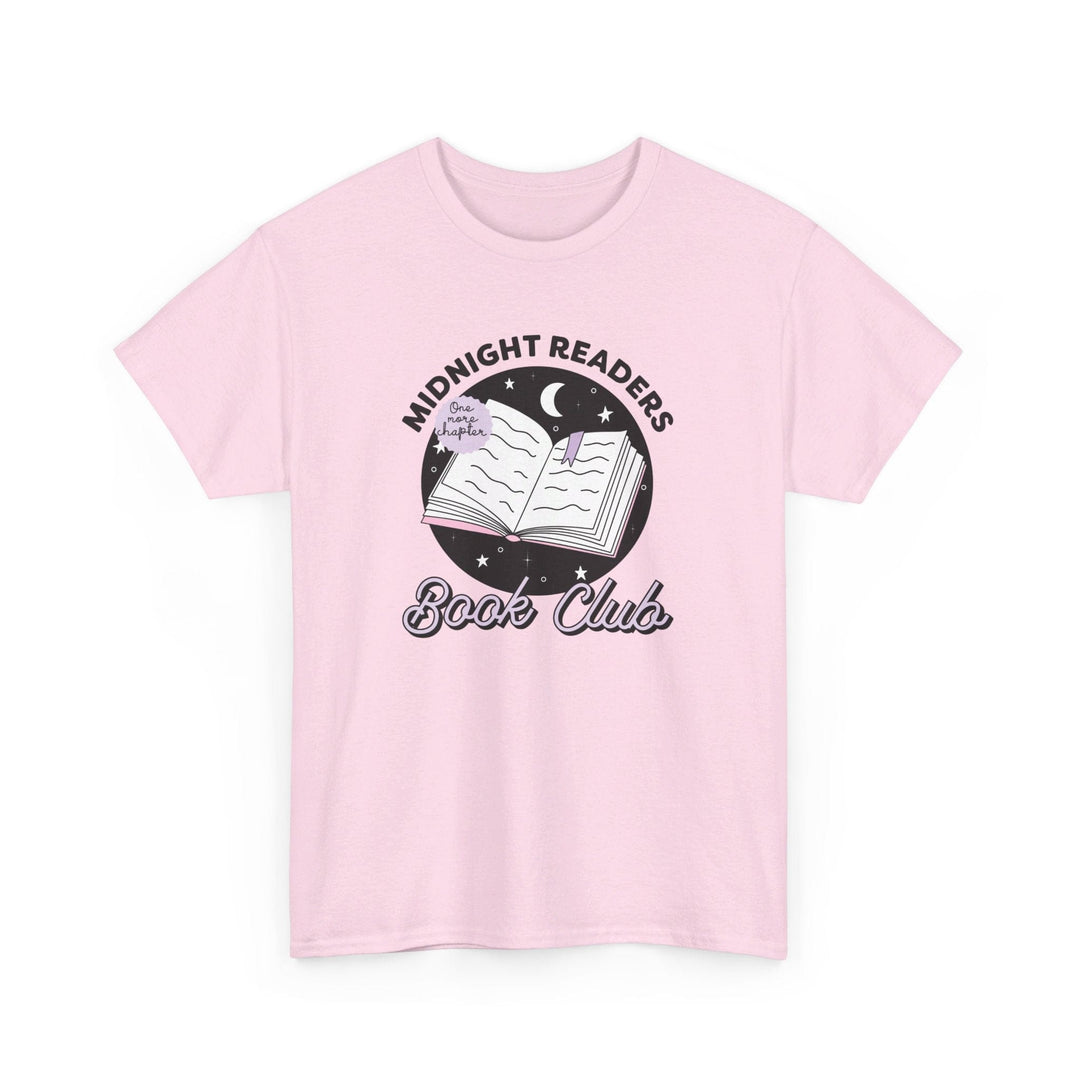 Slow Burn Publishing T-Shirt Light Pink / S Midnight Readers Book Club - Unisex Heavy Cotton Tee