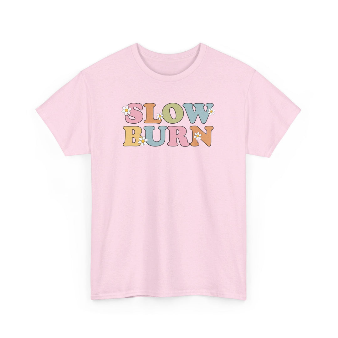 Slow Burn Publishing T-Shirt Light Pink / S Slow Burn - Unisex Heavy Cotton Tee