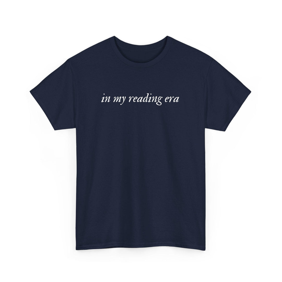 Slow Burn Publishing T-Shirt Navy / S In My Reading Era - Unisex Heavy Cotton Tee