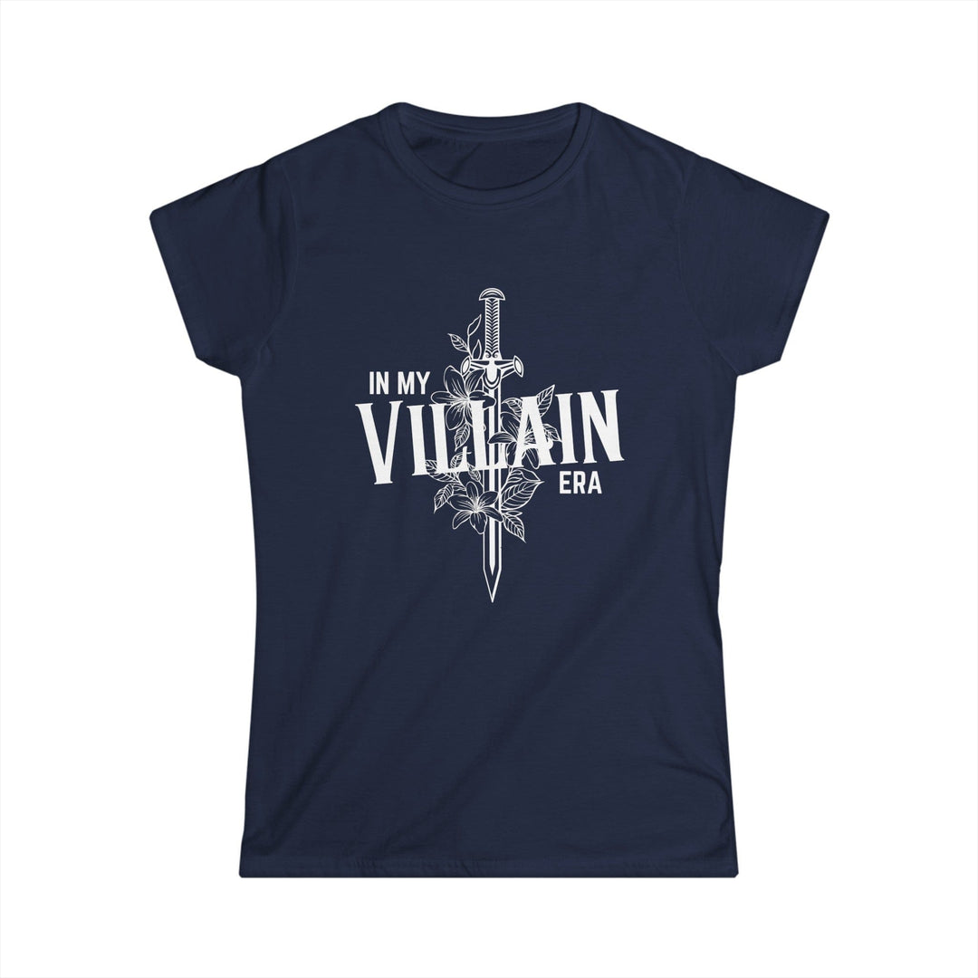 Slow Burn Publishing T-Shirt Navy / S In My Villain Era: Women's Softstyle Tee