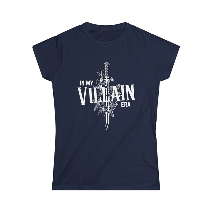 Slow Burn Publishing T-Shirt Navy / S In My Villain Era: Women's Softstyle Tee