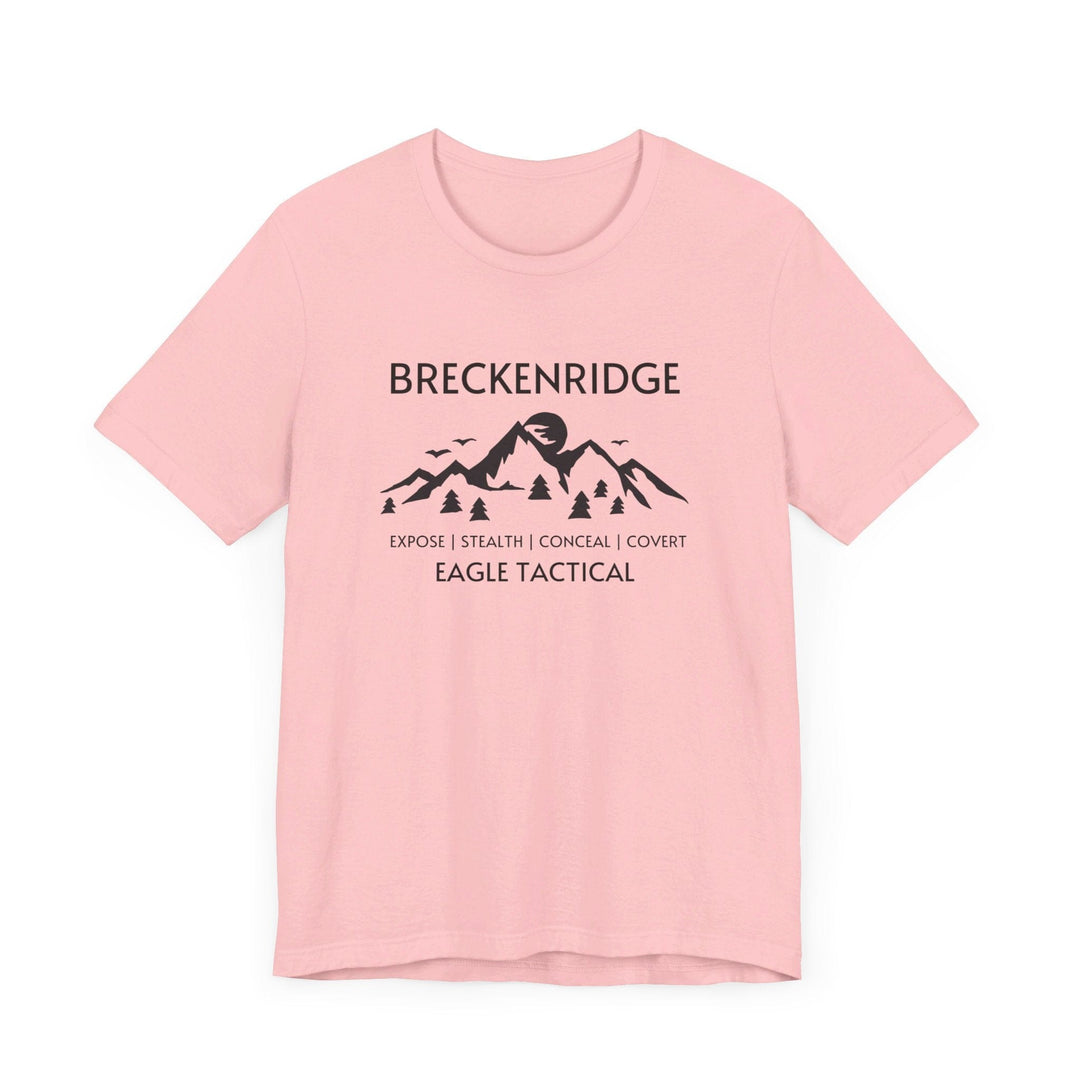 Slow Burn Publishing T-Shirt Pink / S Breckenridge - Expose | Stealth | Conceal | Covert - Unisex Jersey Short Sleeve Tee