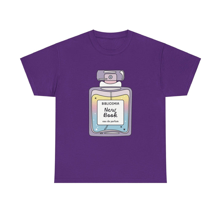 Slow Burn Publishing T-Shirt Purple / S Bibliosmia - Unisex Heavy Cotton Tee