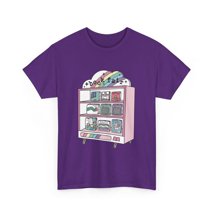 Slow Burn Publishing T-Shirt Purple / S Bookfair - Unisex Heavy Cotton Tee