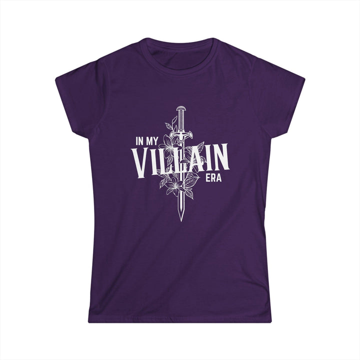 Slow Burn Publishing T-Shirt Purple / S In My Villain Era: Women's Softstyle Tee