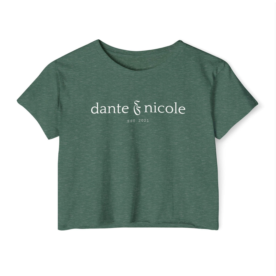 Slow Burn Publishing T-Shirt Royal Pine / XS Dante & Nicole - Women's Festival Crop Top