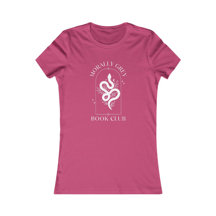 Slow Burn Publishing T-Shirt S / Berry Morally Grey Book Club - Women's Favorite Tee