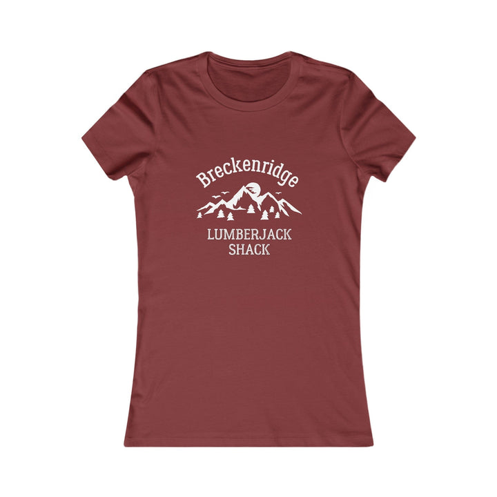 Slow Burn Publishing T-Shirt S / Cardinal Lumberjack Shack (Eagle Tactical Series): Women's Favorite Tee