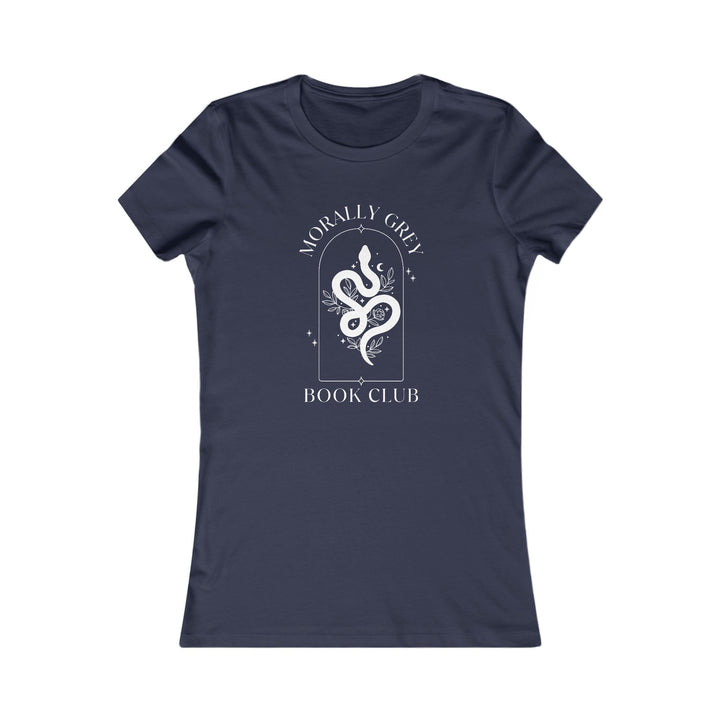 Slow Burn Publishing T-Shirt S / Navy Morally Grey Book Club - Women's Favorite Tee