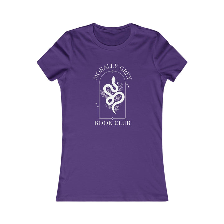 Slow Burn Publishing T-Shirt S / Team Purple Morally Grey Book Club - Women's Favorite Tee