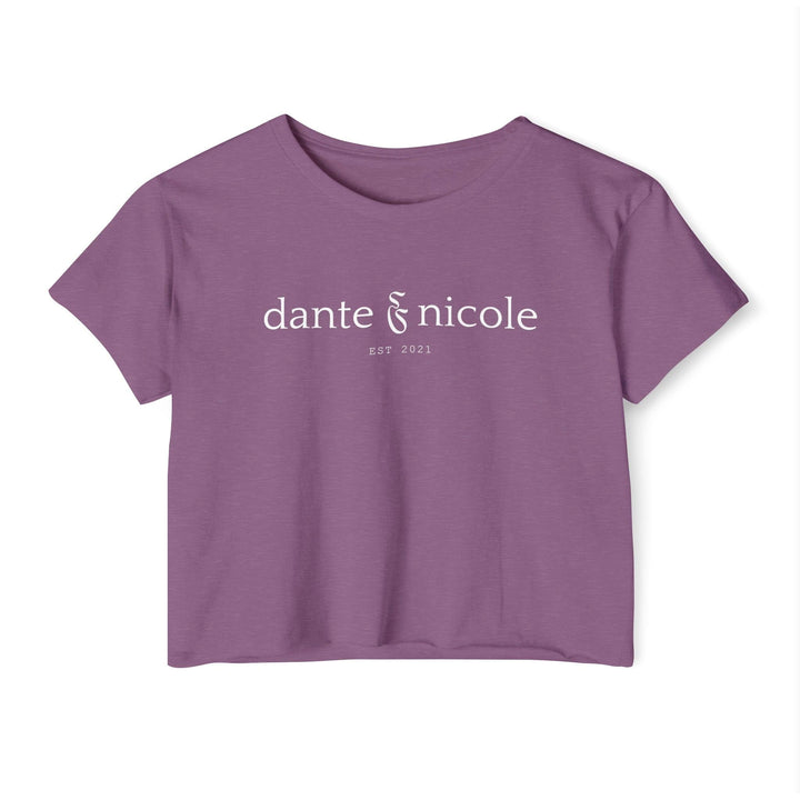 Slow Burn Publishing T-Shirt Shiraz / XS Dante & Nicole - Women's Festival Crop Top