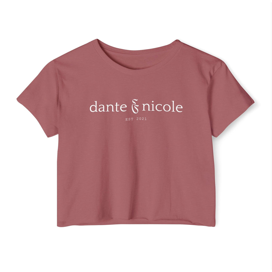 Slow Burn Publishing T-Shirt Smoked Paprika / XS Dante & Nicole - Women's Festival Crop Top