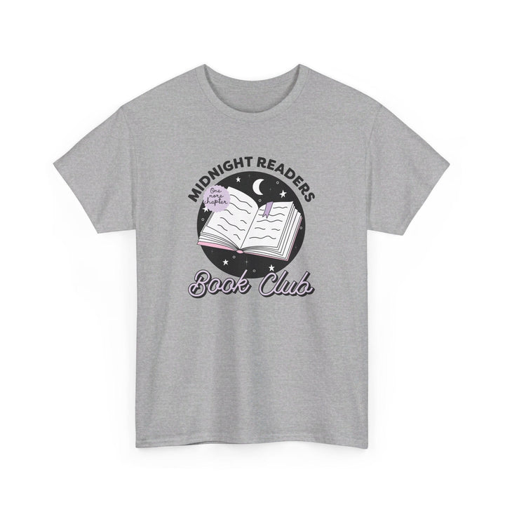 Slow Burn Publishing T-Shirt Sport Grey / S Midnight Readers Book Club - Unisex Heavy Cotton Tee