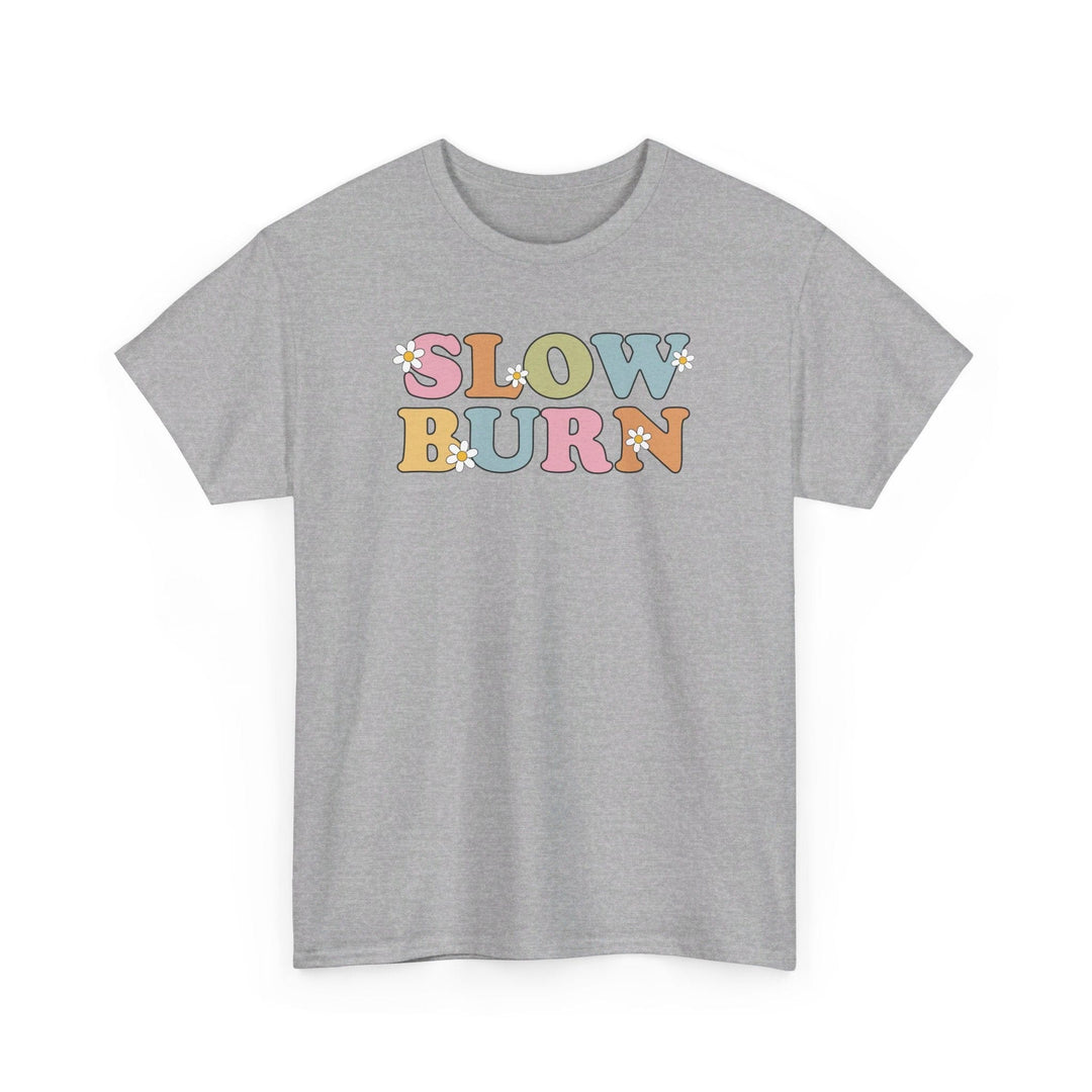 Slow Burn Publishing T-Shirt Sport Grey / S Slow Burn - Unisex Heavy Cotton Tee