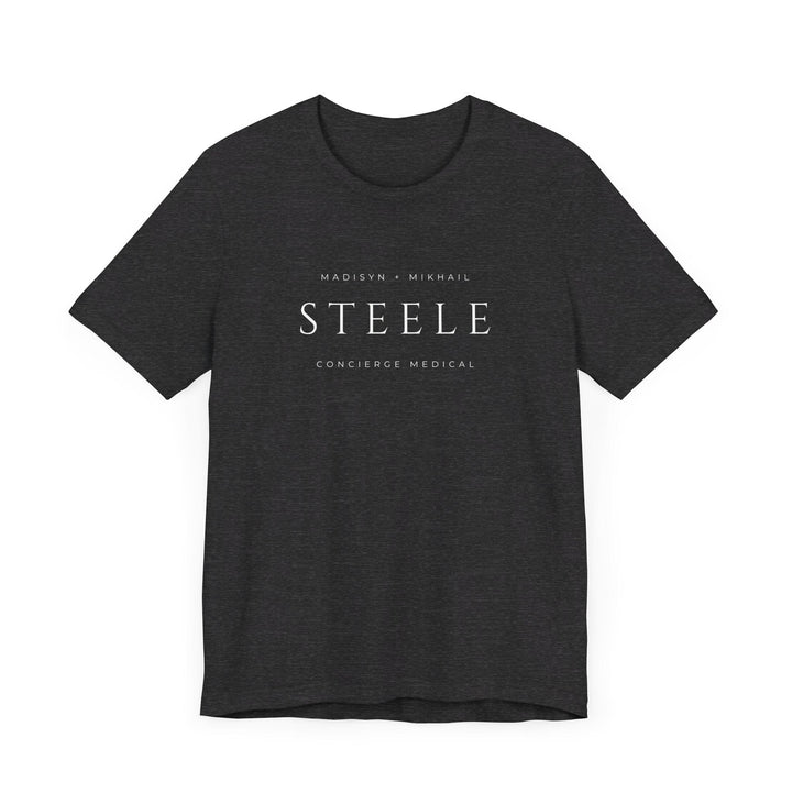 Slow Burn Publishing T-Shirt Steele Concierge Medical - Unisex Jersey Short Sleeve Tee