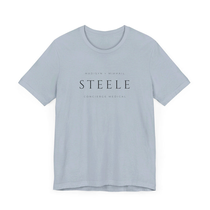 Slow Burn Publishing T-Shirt Steele Concierge Medical - Unisex Jersey Short Sleeve Tee