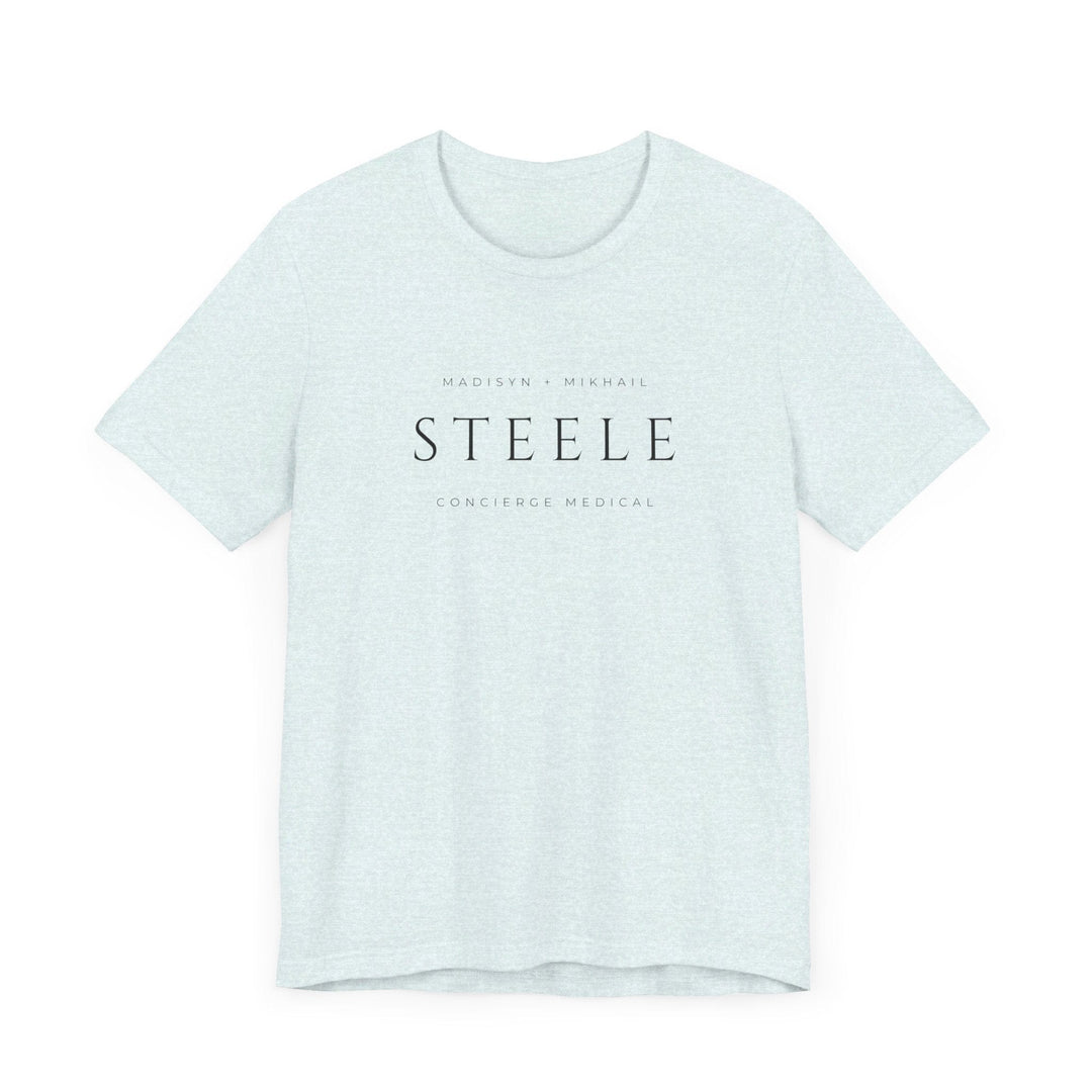 Slow Burn Publishing T-Shirt Steele Concierge Medical - Unisex Jersey Short Sleeve Tee