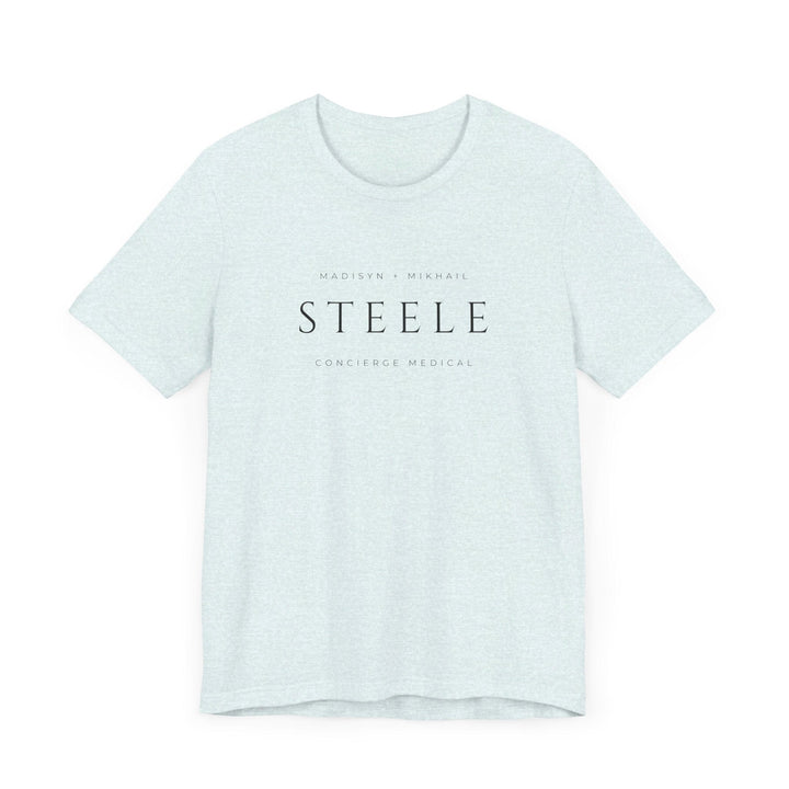 Slow Burn Publishing T-Shirt Steele Concierge Medical - Unisex Jersey Short Sleeve Tee