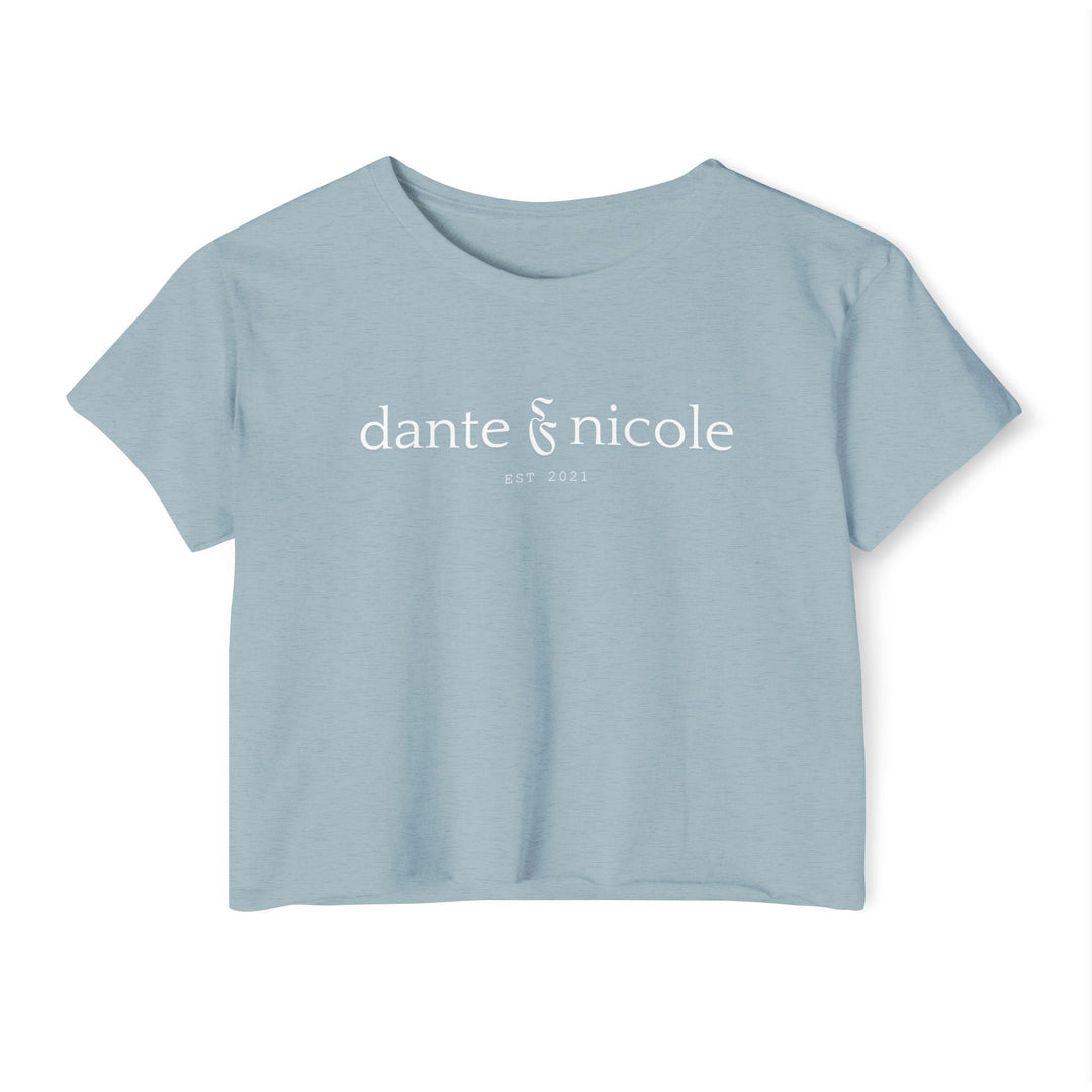 Slow Burn Publishing T-Shirt Stonewash Denim / XS Dante & Nicole - Women's Festival Crop Top