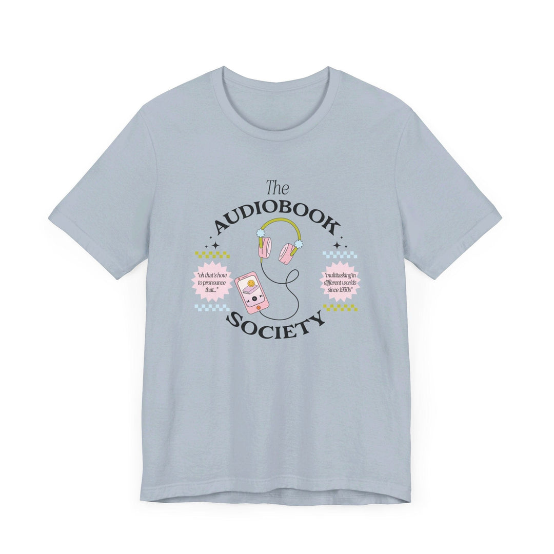 Slow Burn Publishing T-Shirt The Audiobook Society - Unisex Jersey Short Sleeve Tee