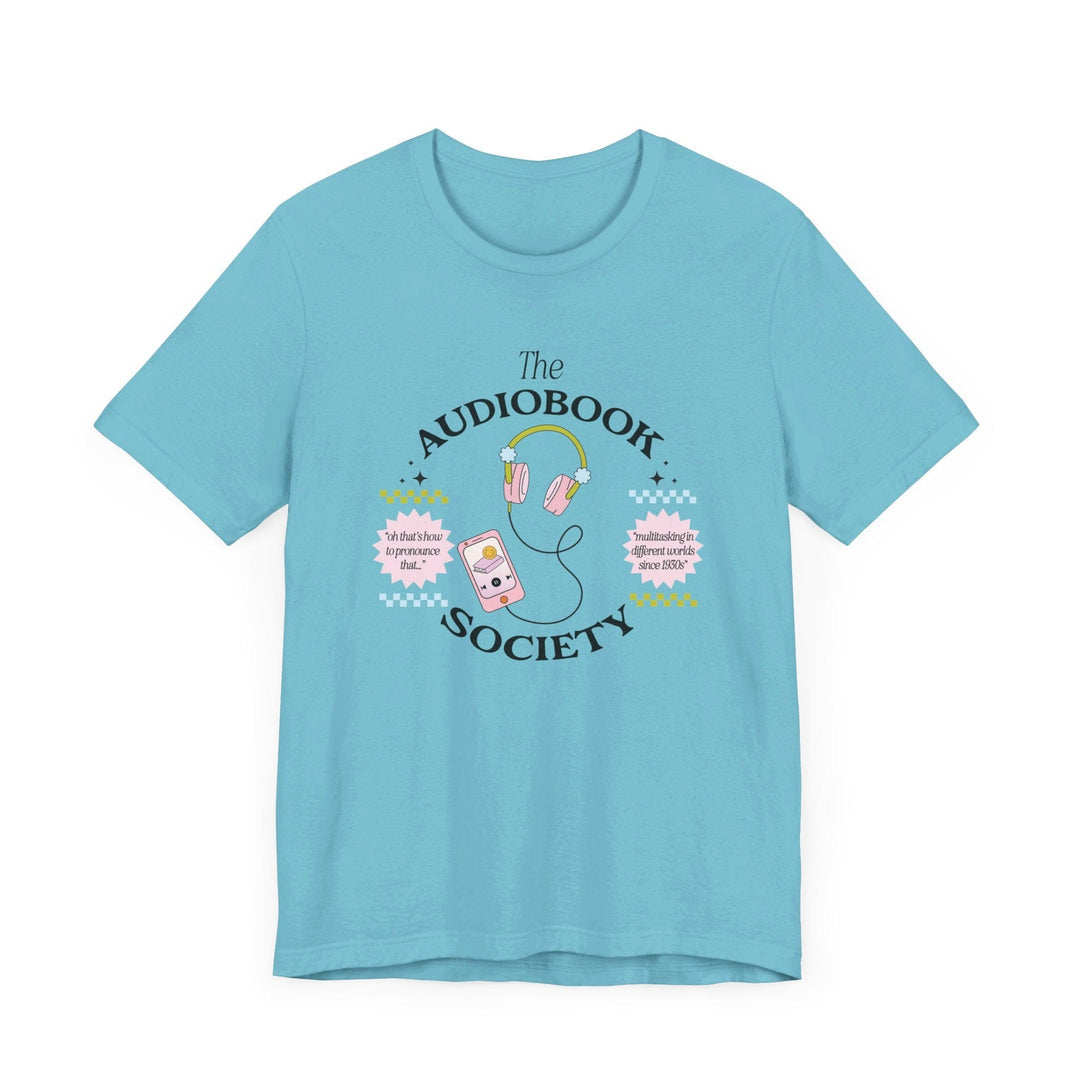 Slow Burn Publishing T-Shirt The Audiobook Society - Unisex Jersey Short Sleeve Tee