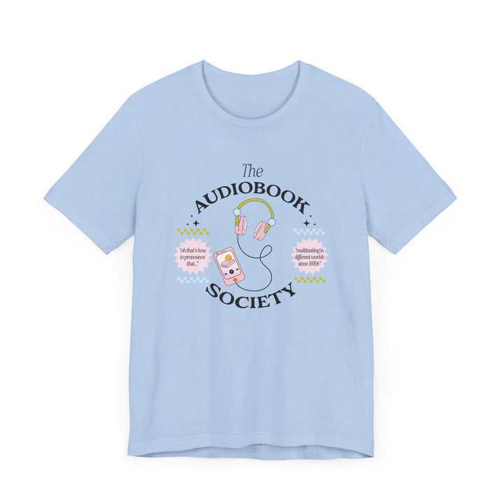 Slow Burn Publishing T-Shirt The Audiobook Society - Unisex Jersey Short Sleeve Tee