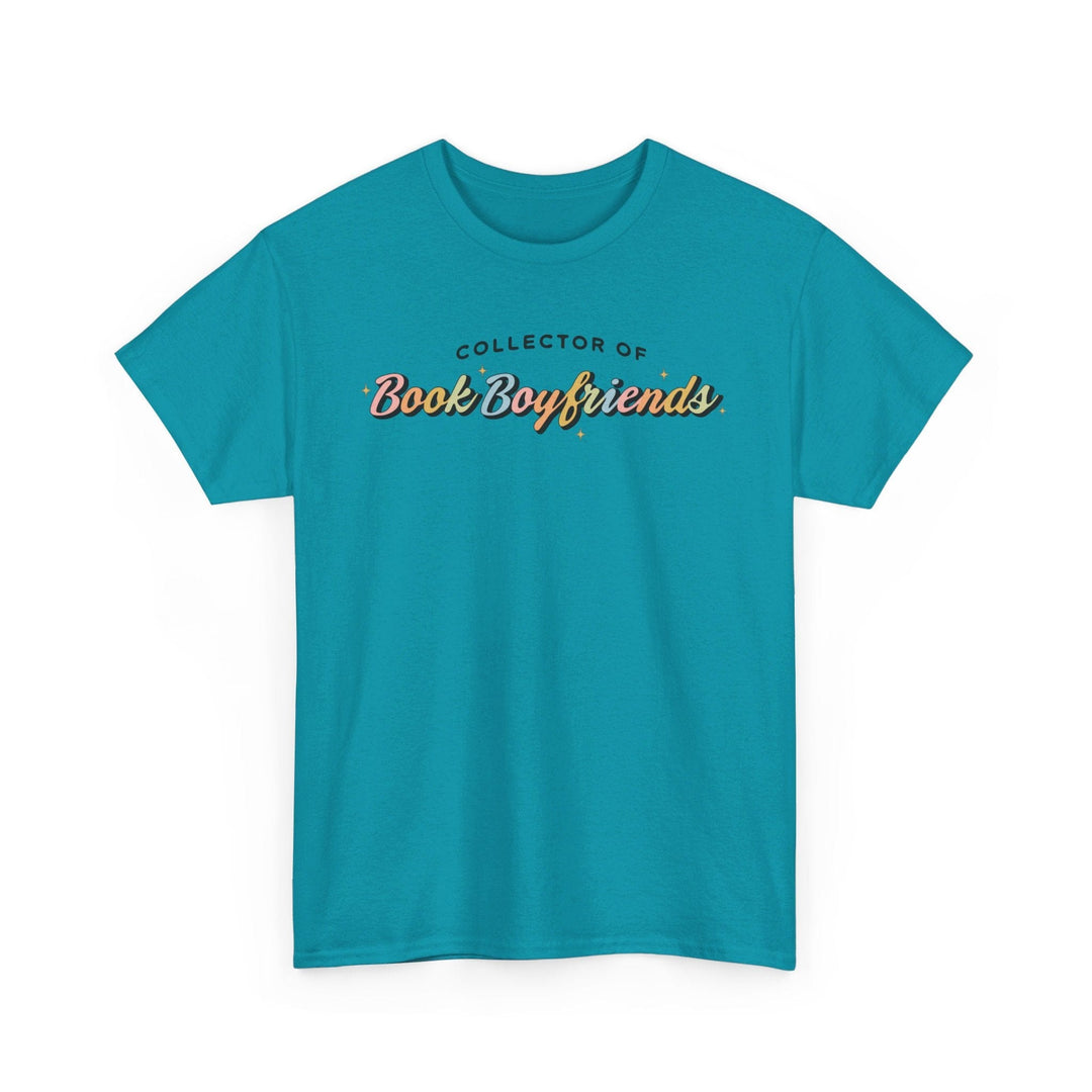 Slow Burn Publishing T-Shirt Tropical Blue / S Collector of Book Boyfriends - Unisex Heavy Cotton Tee