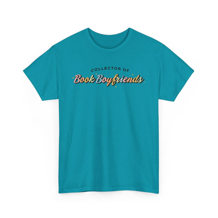 Slow Burn Publishing T-Shirt Tropical Blue / S Collector of Book Boyfriends - Unisex Heavy Cotton Tee