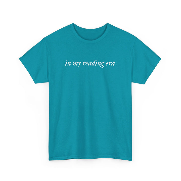 Slow Burn Publishing T-Shirt Tropical Blue / S In My Reading Era - Unisex Heavy Cotton Tee