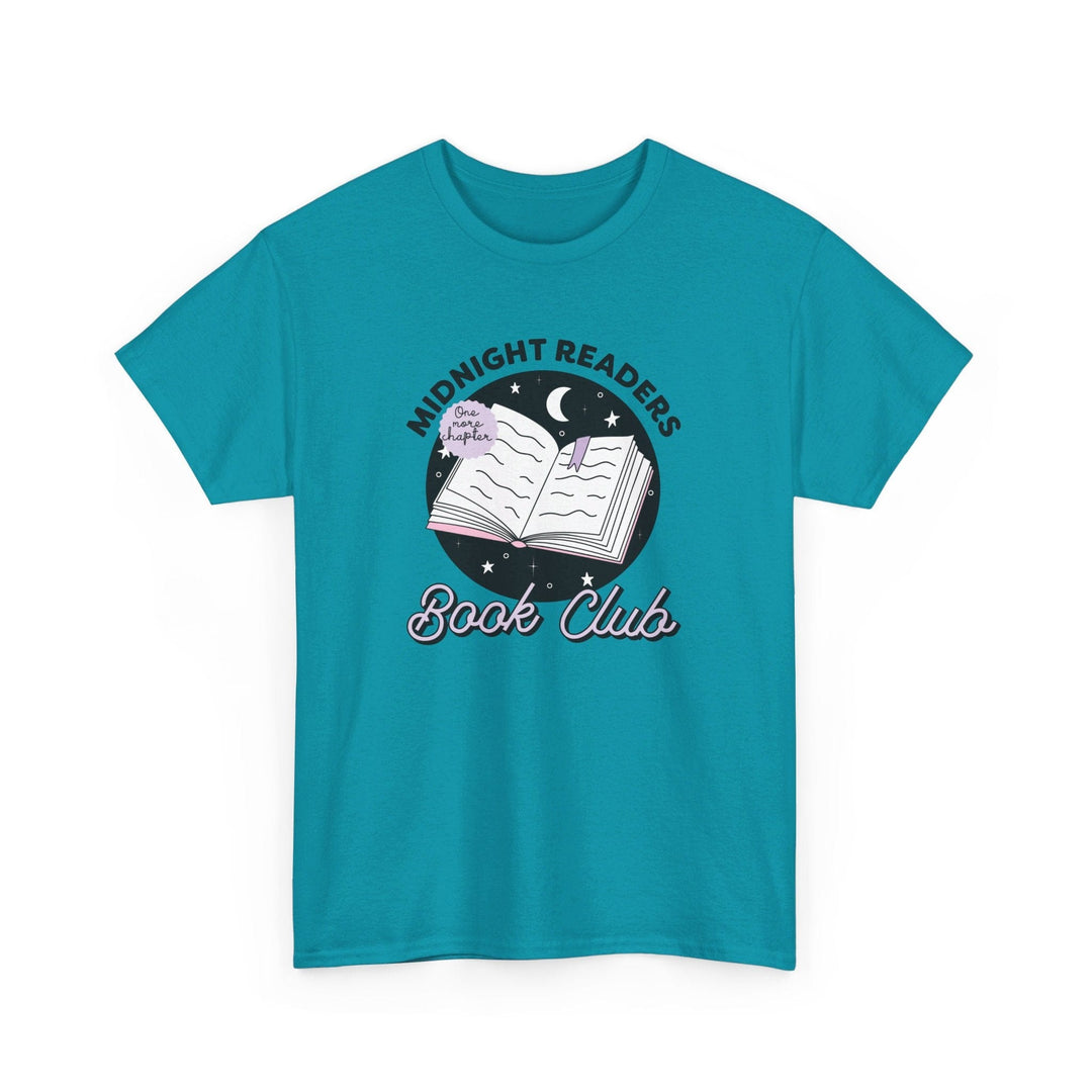 Slow Burn Publishing T-Shirt Tropical Blue / S Midnight Readers Book Club - Unisex Heavy Cotton Tee