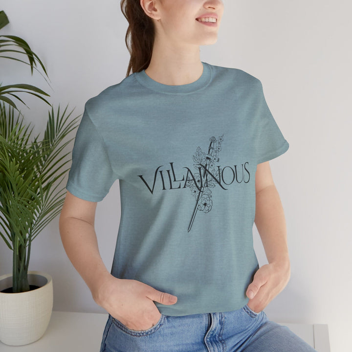 Slow Burn Publishing T-Shirt Villainous - Unisex Jersey T-Shirt