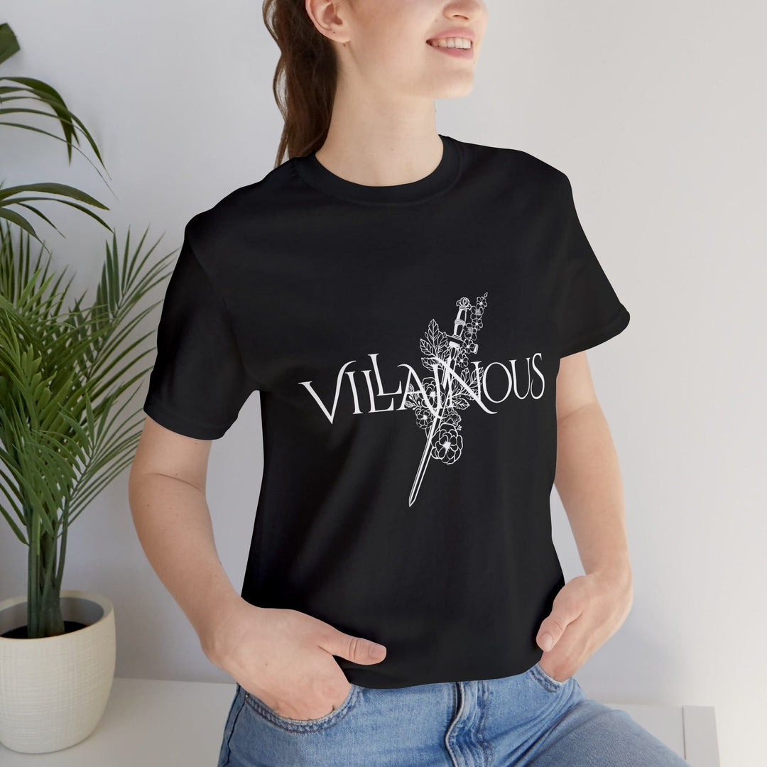 Slow Burn Publishing T-Shirt Villainous - Unisex Jersey T-Shirt