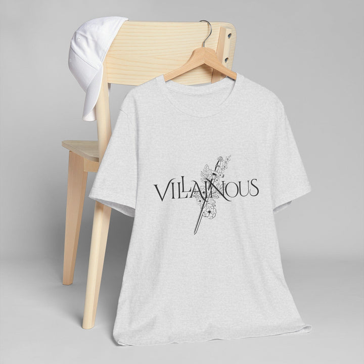 Slow Burn Publishing T-Shirt Villainous - Unisex Jersey T-Shirt