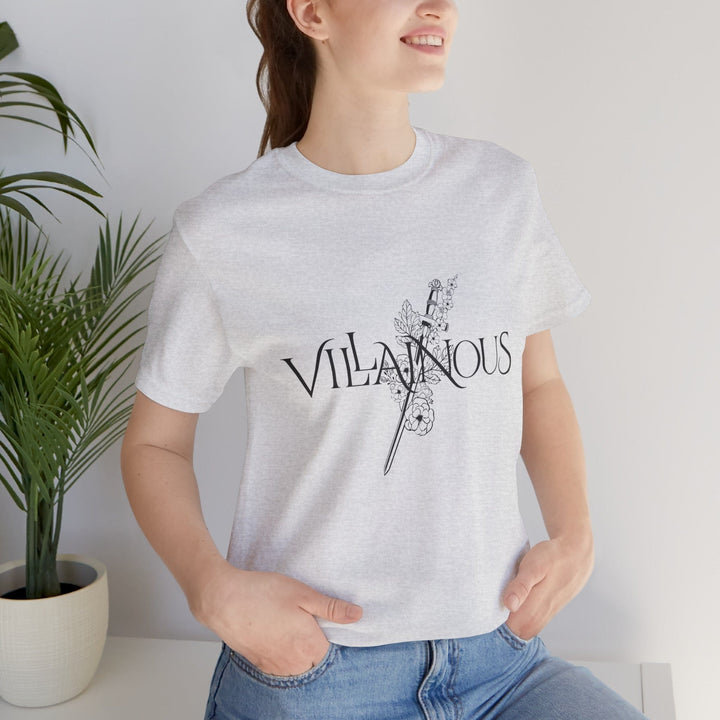 Slow Burn Publishing T-Shirt Villainous - Unisex Jersey T-Shirt