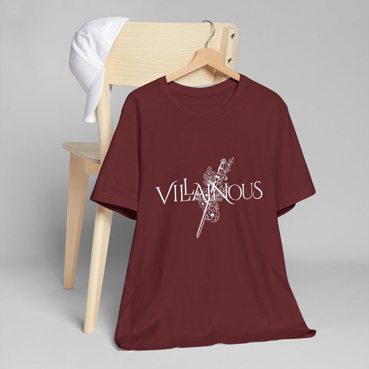 Slow Burn Publishing T-Shirt Villainous - Unisex Jersey T-Shirt