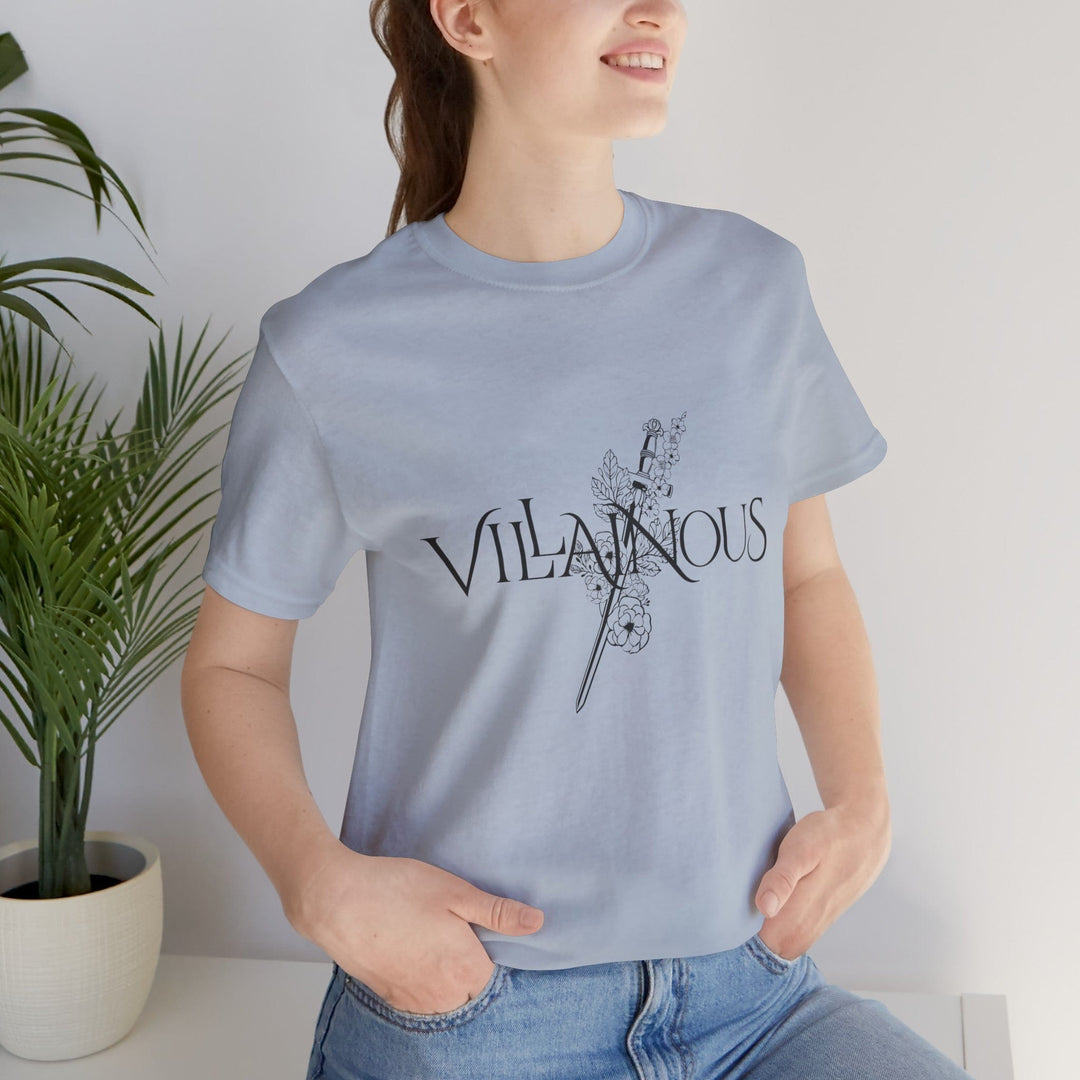 Slow Burn Publishing T-Shirt Villainous - Unisex Jersey T-Shirt