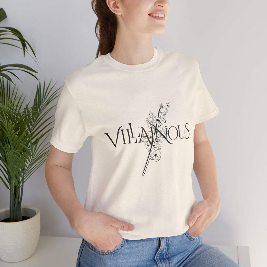 Slow Burn Publishing T-Shirt Villainous - Unisex Jersey T-Shirt