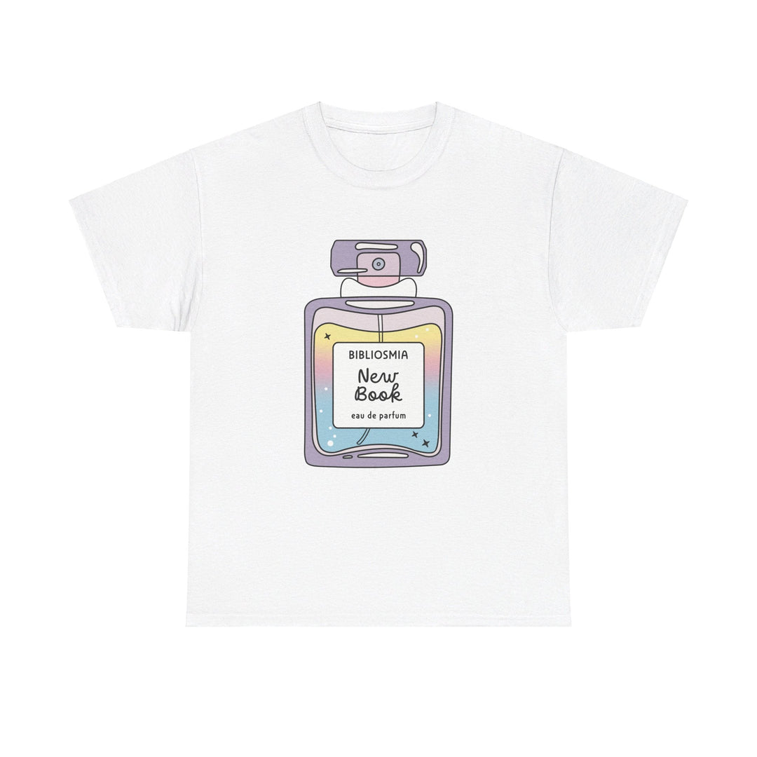 Slow Burn Publishing T-Shirt White / S Bibliosmia - Unisex Heavy Cotton Tee