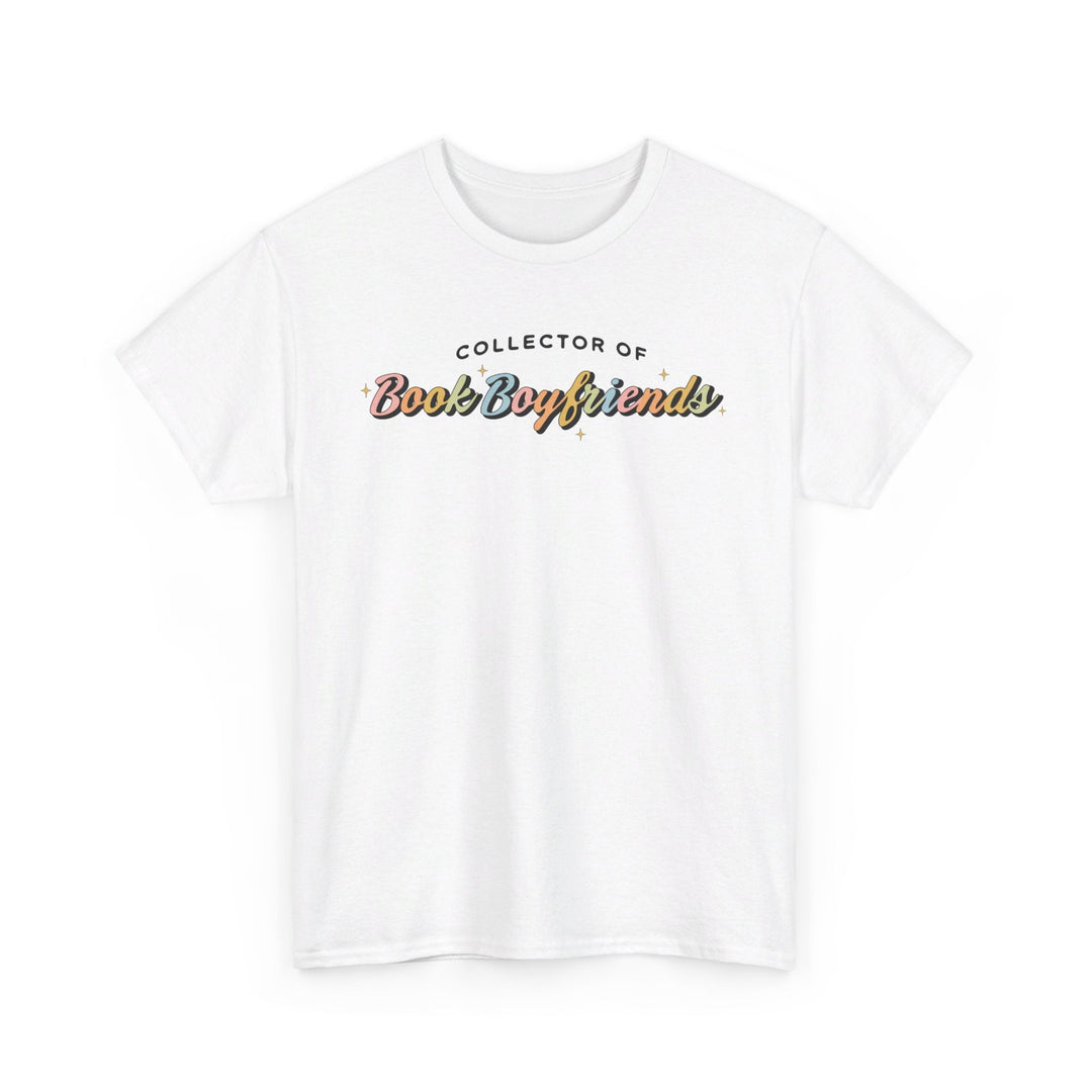 Slow Burn Publishing T-Shirt White / S Collector of Book Boyfriends - Unisex Heavy Cotton Tee