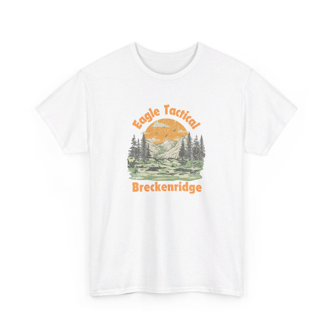 Slow Burn Publishing T-Shirt White / S Eagle Tactical Breckenridge Sunrise/Sunset - Unisex Heavy Cotton Tee