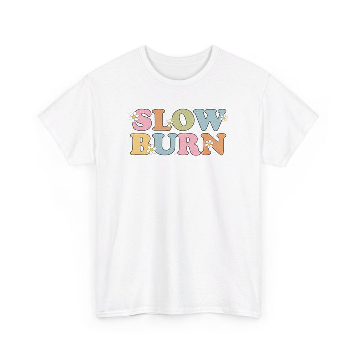 Slow Burn Publishing T-Shirt White / S Slow Burn - Unisex Heavy Cotton Tee