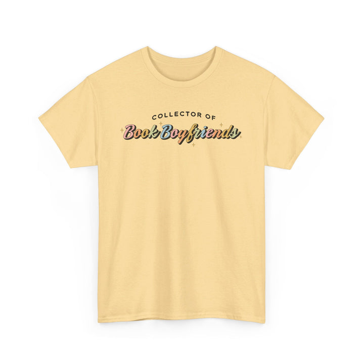 Slow Burn Publishing T-Shirt Yellow Haze / S Collector of Book Boyfriends - Unisex Heavy Cotton Tee